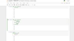 Create a computer vision system using decision tree algorithms to solve a real-world problem : Python Basics: Looping and an Exercise Instructional Video