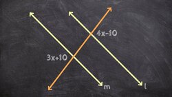 Using alternate exterior angles to show lines are parallel Instructional Video