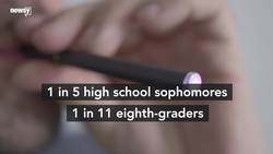 Teen Vaping Drastically Increased Over The Past Two Years News Clip