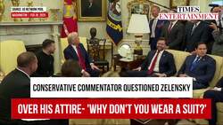 Trump & Zelensky's Screaming Match Draws Criticism, Stars React After Bizarre 'Suit' Mockery News Clip