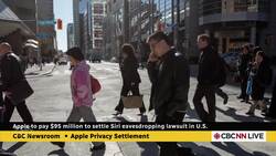 Apple to pay $95M to settle lawsuit accusing Siri of eavesdropping News Clip