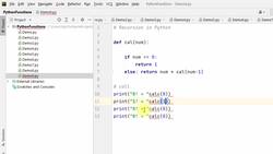 The Complete Python Course - Recursion Instructional Video