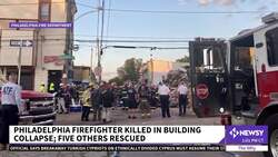 1 Firefighter Dead After Philadelphia Building Collapse News Clip