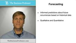 Forecasting (Business) Instructional Video