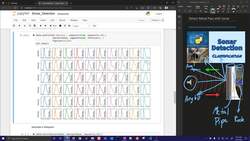 ML Classification: Sonar Detects Metal Pipe Instructional Video