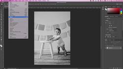 Rocking Out With Photoshop - How to turn an image black and white in Photoshop Instructional Video