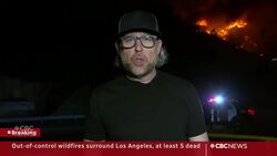 Out-of-control wildfires surround Los Angeles, at least 5 dead News Clip