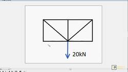 method of joints and method of sections animation Instructional Video