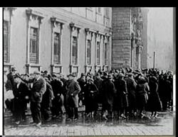 WWI combat - ground, naval and aerial. Stock Footage
