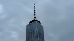 One World Trade Centre lit in French flag colours News Clip