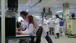 Group of Women Biologists Stock Footage