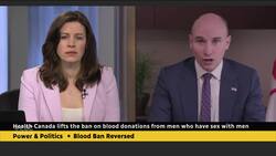 Health Minister explains why it took feds 7 years to lift blood donation ban for gay men News Clip