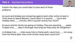 Solve problems involving converting units in different contexts Instructional Video