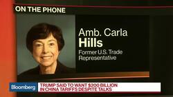 Trump Tariffs Are a Mistake and Hurt the Economy, Amb. Carla Hills Says News Clip