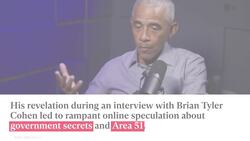 Obama claims aliens exist - but shoots down conspiracy theory Instructional Video