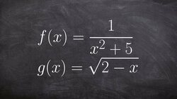 Dividing two functions rational and radical then determine domain Instructional Video