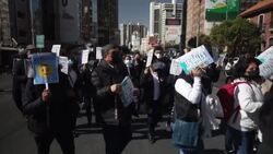 CLEAN : Bolivians mark National Anti-Racism Day with parade News Clip