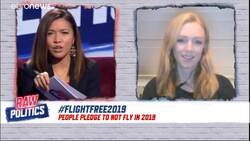 Swedes launch campaign asking people to give up air travel in 2019 | Raw Politics News Clip
