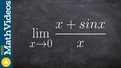 Use limit laws and special trig limits to evaluate Instructional Video
