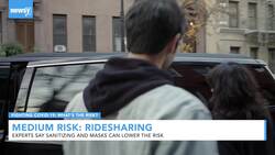 What's The Risk Of Catching COVID-19 From Using A Ride-Share? News Clip