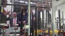 Starmer and Reeves visit technology centre News Clip