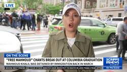 Columbia president booed at graduation ceremony News Clip