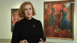 Under missiles and across borders: Ukrainian artworks defy the odds to get to Spain News Clip
