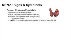 Multiple Endocrine Neoplasia Type 1 (MEN-1) | Signs and Symptoms, Diagnosis and Treatment Instructional Video
