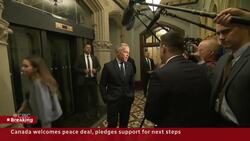 Carney greets Gaza ceasefire with optimism, pledges support for next steps News Clip