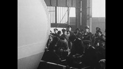 Christening and launching of British Navy submarine "Sturgeon" at Chatham, England News Clip