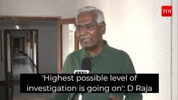 D Raja on Kerala convention centre blasts News Clip