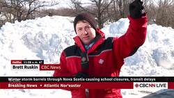 Halifax in the clear as nor'easter storm passes News Clip