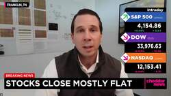 Stock Market Today: S&P 500 Posts Slight Gain, Dow Flat News Clip