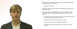 What is a Holder in Due Course? Instructional Video