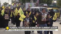 Thousands attend funeral of Hezbollah leader Hassan Nasrallah News Clip