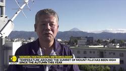 Japan: Snow Returns at Mount Fuji After a Month News Clip
