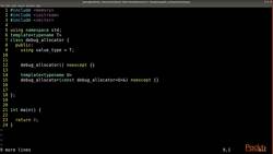 C++ Standard Template Library in Practice - Defining an Allocator Instructional Video