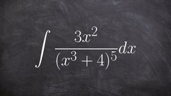 How to apply u substitution to find the antiderivative of a rational expression Instructional Video