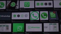 Stock footage of Whatsapp and Threads News Clip
