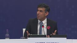 Sunak speaks at top of AI summit plenary News Clip