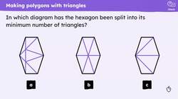 Interior angles of a polygon Instructional Video