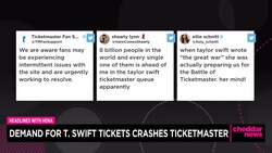 Demand For Taylor Swift Tickets Crashes Ticketmaster News Clip