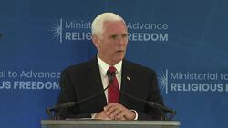 Pence says the U.S. will support China's faithful News Clip