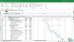 Microsoft Project 2021 From Beginners to Advanced - Automatic Versus Manually Scheduled Tasks Instructional Video