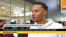 Princess Margaret Hospital hosts Toronto celebrities for charity basketball game News Clip
