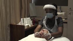 Facials and beauty treatments above the neck resume in the beauty business News Clip