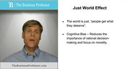Just World Effect Instructional Video