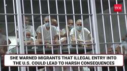 U.S. DHS Kristi Noem Visits El Salvador Prison, Warns Migrants of Harsh U.S. Immigration Policies News Clip