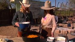 Dutch Oven Peach Cobbler Cooking Lesson Instructional Video