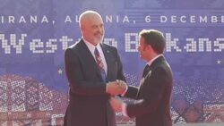 CLEAN : EU leaders including Macron, Meloni and Orban arrive in Tirana for Eu-Western Balkans Summit News Clip